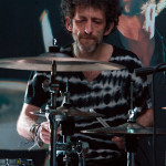 JoJo Mayer durante il workshop presso il Music Shop di Viterbo