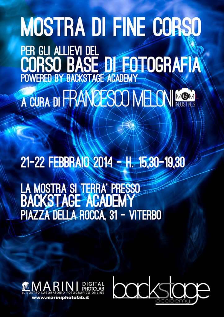 Mostra Corso Base di Fotografia Powered By Backstage Academy - Ii Edizione Ottobre 2013